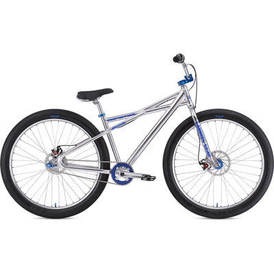 SE Monster Quad 29" BMX Bike-High Polish Silver