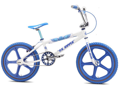 SE Racing Ripper Looptail BMX Bike-White/Blue