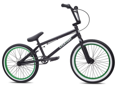 SE Bikes Everyday BMX Bike-Black w/Green