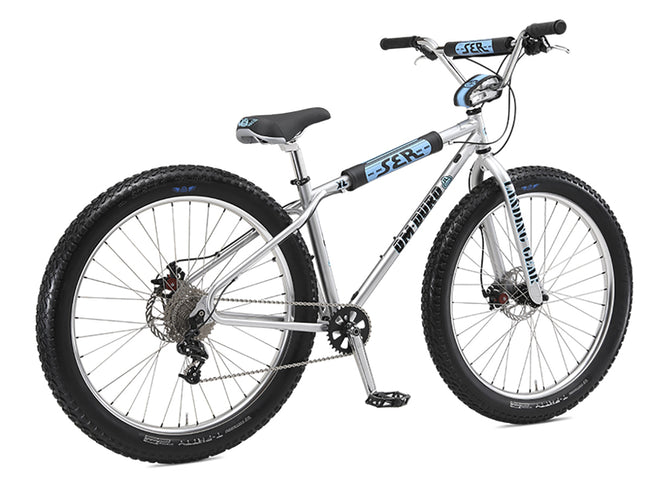 SE Racing OM-Duro XL 27.5+ Bike-Silver Sparkle - 3