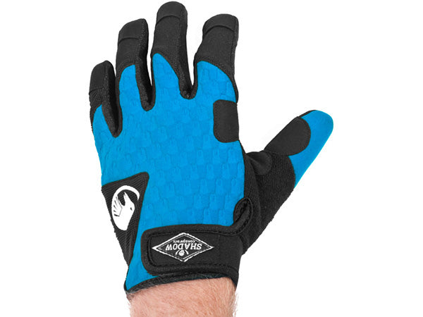 Shadow Conspiracy Local BMX Race Gloves-Highlighter Blue - 1