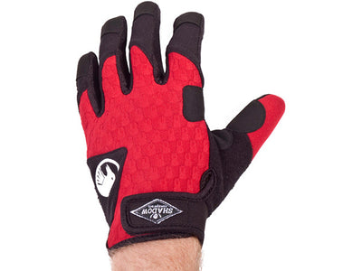 Shadow Conspiracy Local BMX Race Gloves-Red