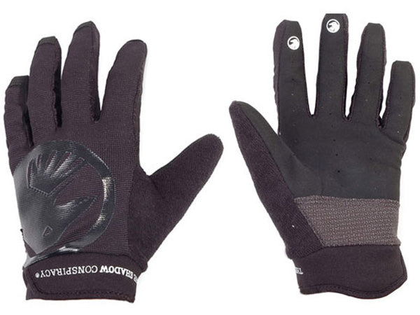 Shadow Conspiracy Crow&#39;d BMX Race Gloves-Black - 1