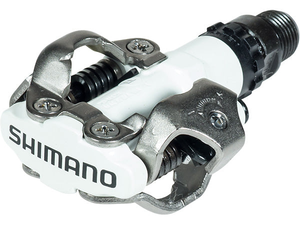 Shimano PD-M520 Clipless Pedals-White - 1