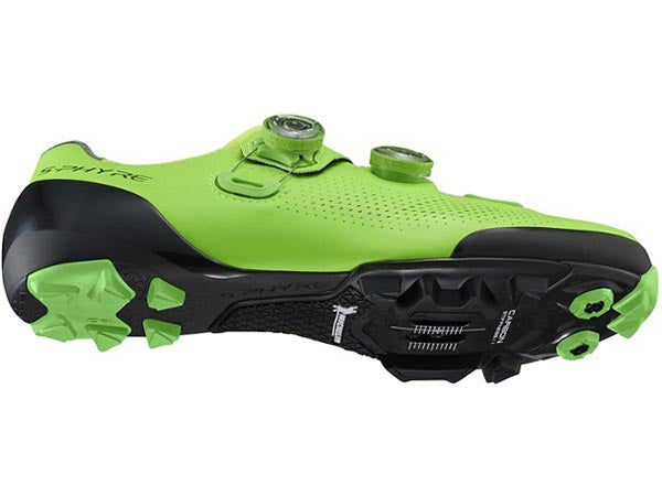Shimano 2019 S-Phyre Racing Clipless Shoes-Green - 3