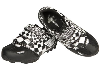 Fly Racing Talon II Clipless Shoes-Checkmate