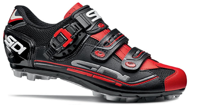 Sidi Dominator 7 Clipless Shoes - Black/Red - 1