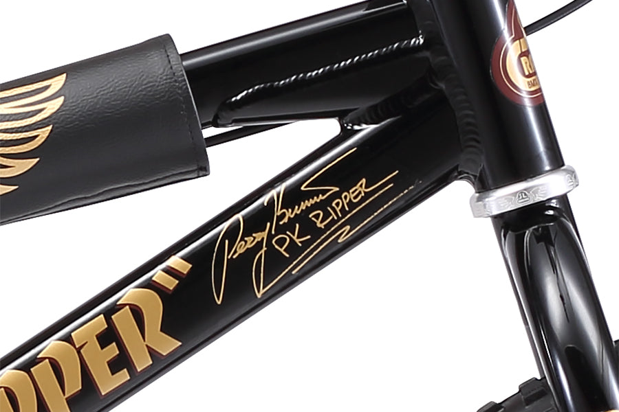 Set Protezioni BMX Race Inc. Tessuto Oro – Stile Oldschool Per PK RIPPER E Cook Bros