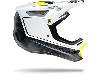 100% Aircraft Downhill Helmet-Bi-Turbo White
