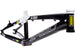 Speedco MSeries XLT Aluminum BMX Race Frame-Black/White - 1