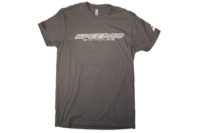 SpeedCo Next Level Logo T-Shirt-Heavy Metal Grey