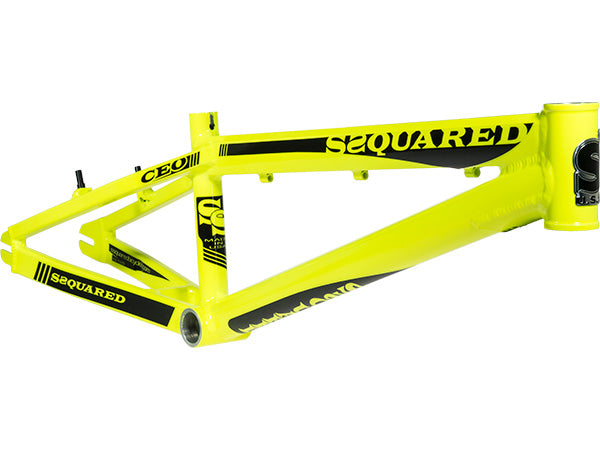 SSquared CEO V2 BMX Race Frame-Fluorescent Yellow - 1
