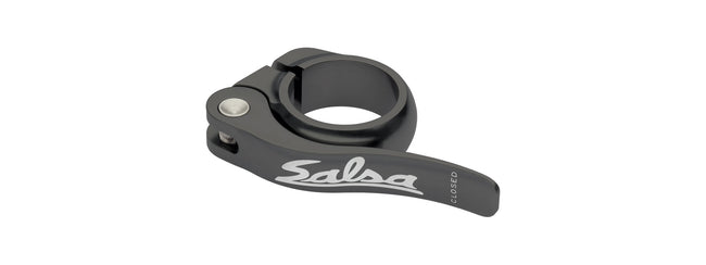 Salsa Flip-Lock Quick Release Seat Clamp-35mm-Black - 1