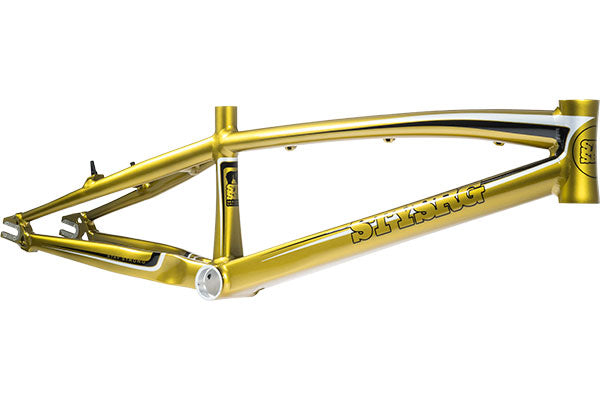 Stay Strong For Life BMX Race Frame-Metallic Gold - 1