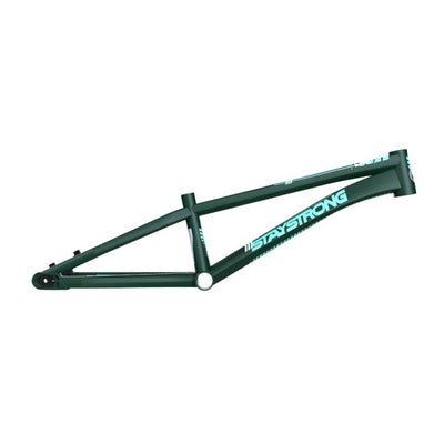 Stay Strong For Life V4 Disc Alloy BMX Race Frame-Green