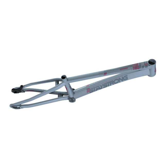 Stay Strong For Life V4 Disc Alloy BMX Race Frame-Grey - 3