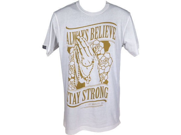 Stay Strong Always Believe T-Shirt-White - 1