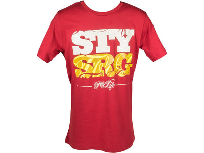 Stay Strong For Life T-Shirt-Red