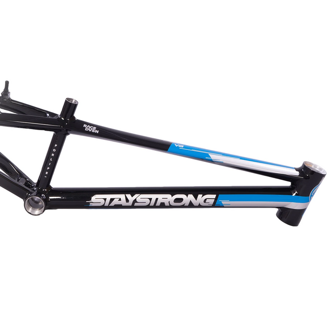 Stay Strong For Life V3 Alloy BMX Race Frame-Black - 22