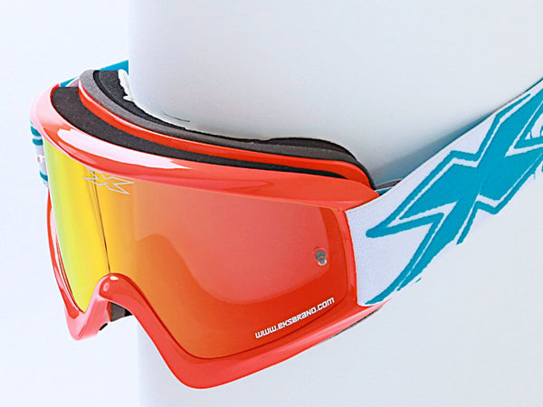 X-Brand Gox Stealth Goggles-Orange/Blue/White - 1