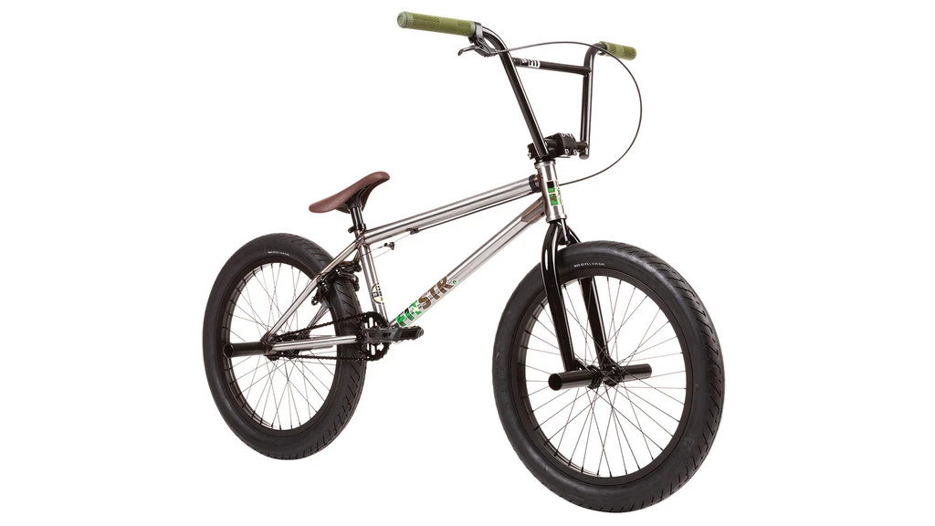 Fit STR XL 20.75 TT BMX Bike Gloss Clear Raw J R Bicycles Inc