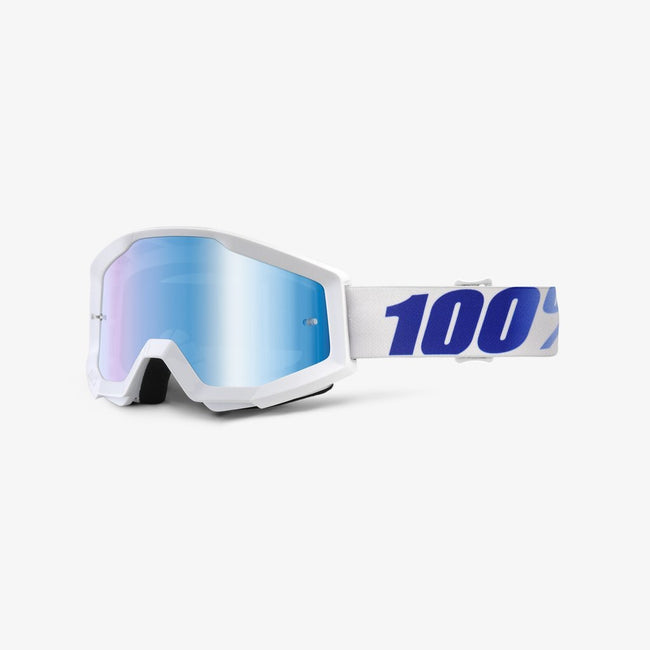 100% Strata Equinox Goggles-Mirror Blue Lens - 1