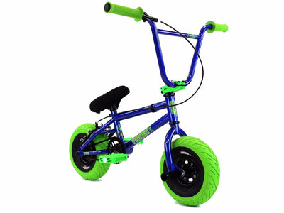 Fat Boy Atomic Stunt Mini Bike - Blue/Green