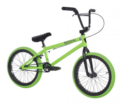 Subrosa 2018 Tiro 18 BMX Bike Satin Neon Green at J R Bicycles J R Bicycles Inc