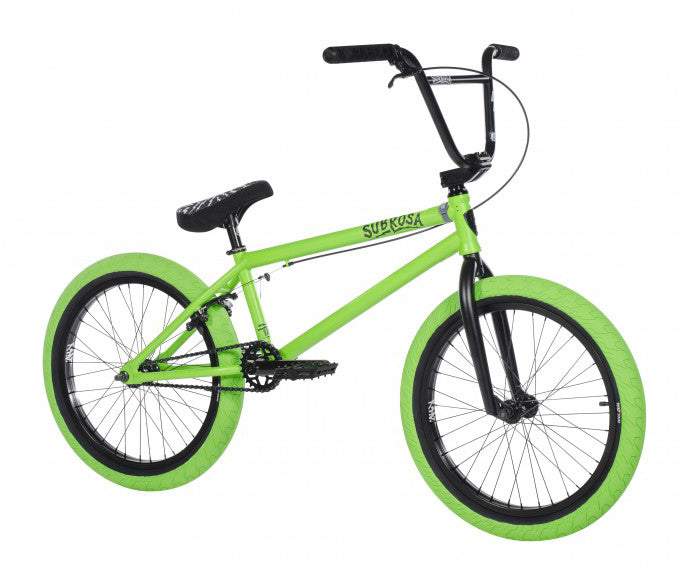 Subrosa 2018 Tiro BMX Bike - Satin Neon Green at J&R Bicycles