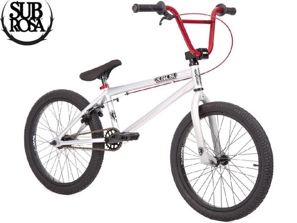 Subrosa 2014 Altus BMX Bike-Matte Silver/Red at J&R Bicycles – J&R