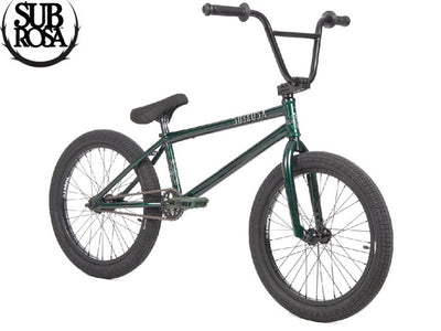 Subrosa Letum BMX Bike-Trans Green/Black