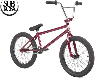 Subrosa Malum BMX Bike-Gloss Burgundy/Chrome