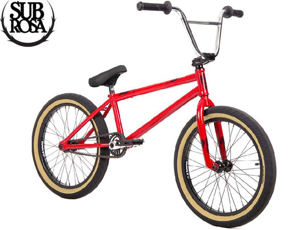 Subrosa Novus BMX Bike-Gloss Red/Chrome - 1