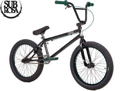 Subrosa Salvador BMX Bike-Gloss Black/Green