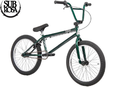 Subrosa Salvador BMX Bike-Trans Green/Silver