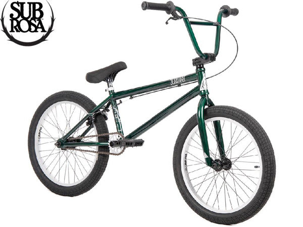Subrosa Salvador BMX Bike-Trans Green/Silver - 1