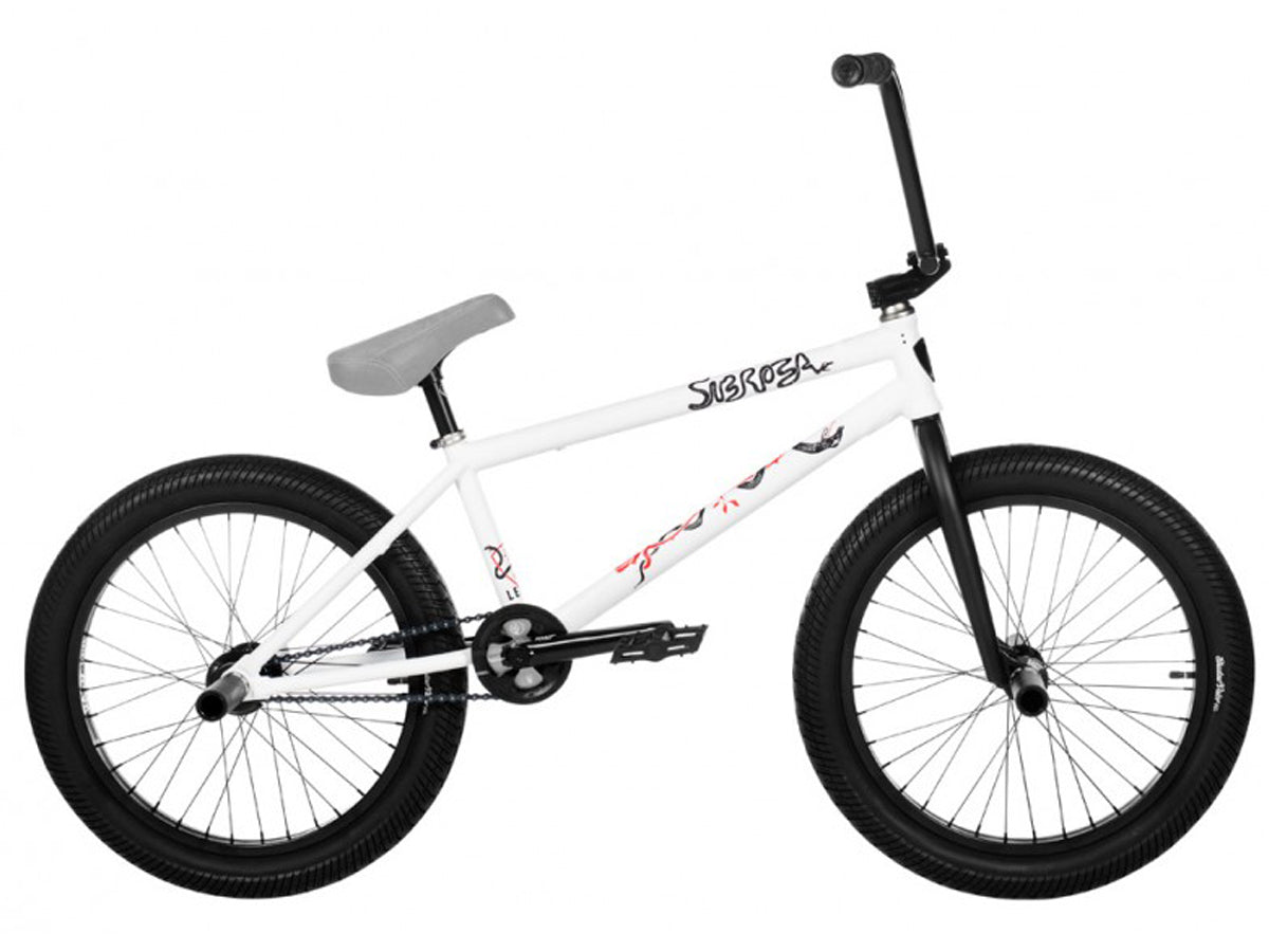 Subrosa 2019 Letum Bike Satin White available at J R Bicycles