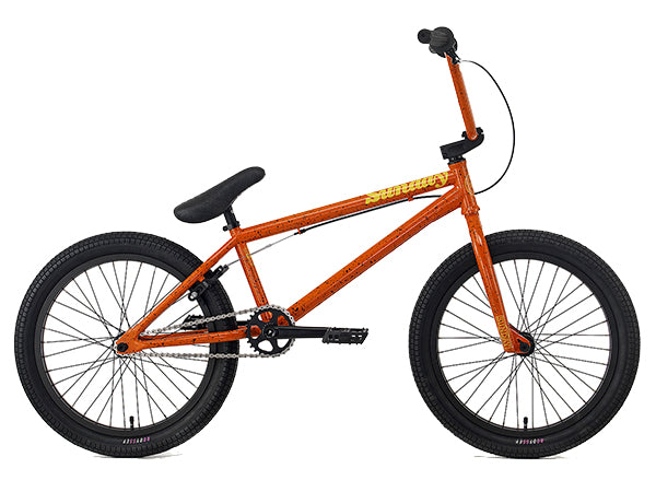 Sunday Aaron Ross Pro BMX Bike-20.75&quot;TT-Orange/Black Splatter - 1