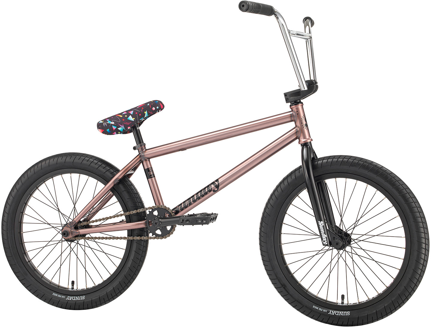 Rose gold hotsell bmx bike