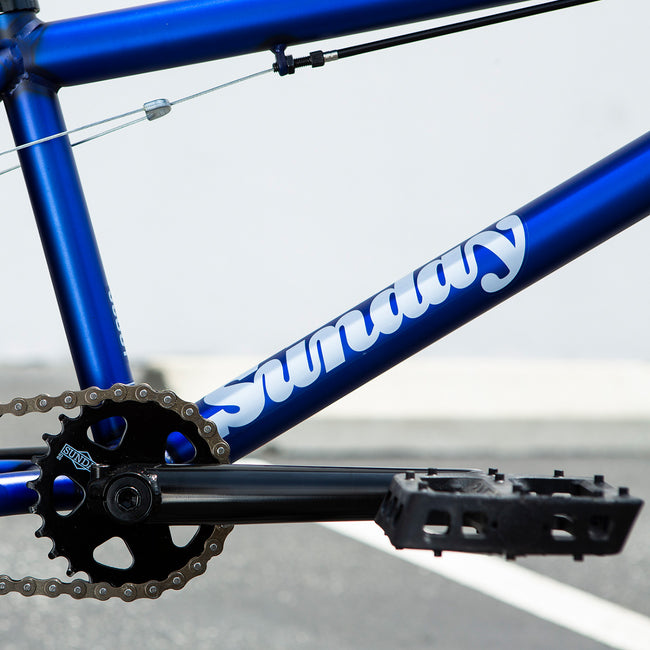 Sunday Scout 20.75&quot;TT BMX Bike-Matte Translucent Blue - 8
