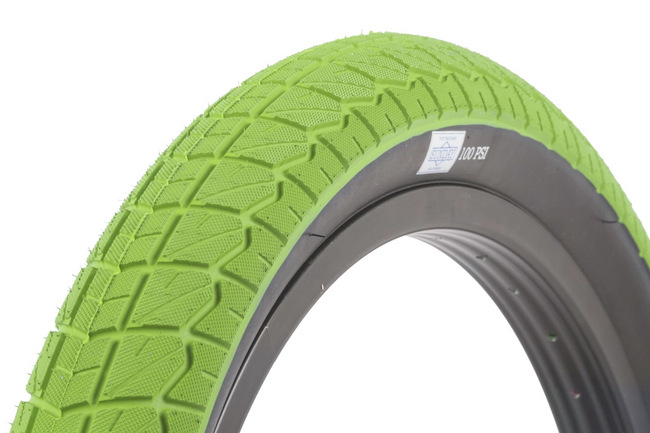 Sunday Jake Seeley Street Sweeper Tire-Green with Black sidewall-20 x 2.40&quot; - 2