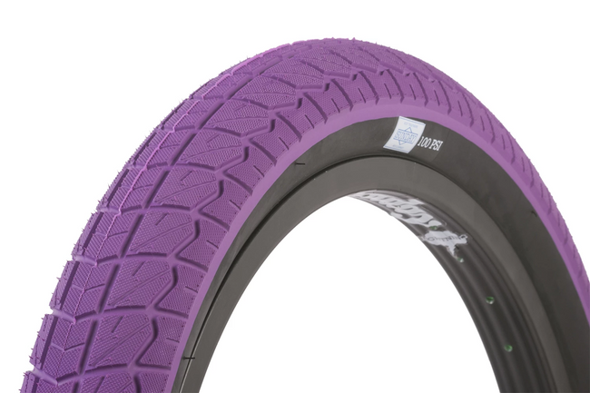 Sunday Jake Seeley Street Sweeper Tire-Purple with Black sidewall-20 x 2.40&quot; - 2