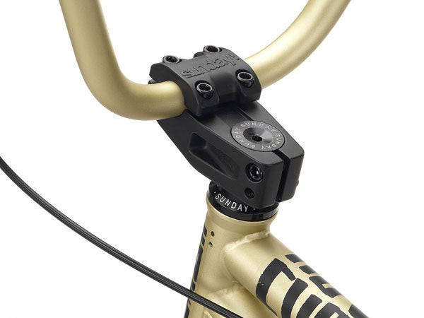 Sunday AM Plus BMX Bike-Semi-Matte Metallic Gold - 2