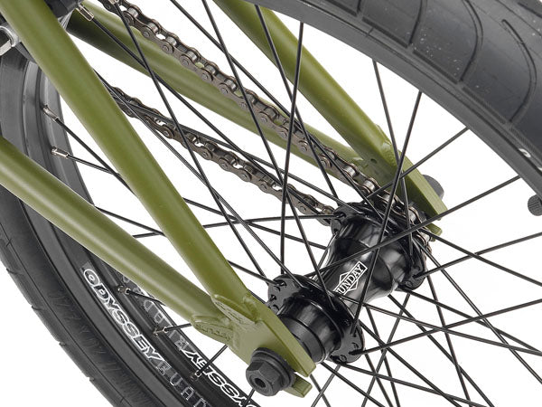 Sunday BroadCaster BMX Bike-Matte Army Green - 2