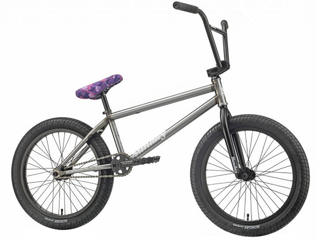 Sunday Street Sweeper Seeley Signature 20.75&quot;TT Bike-Matte Raw - 1