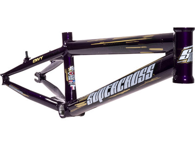 Supercross Envy V2 Aluminum BMX Race Frame-Gloss Black