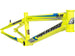Supercross 2013 Blur BMX Race Frame-Neon Yellow - 1