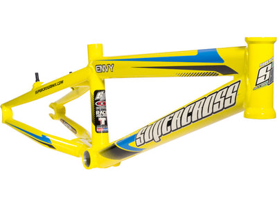 Supercross Envy V3 BMX Race Frame-Magic Yellow