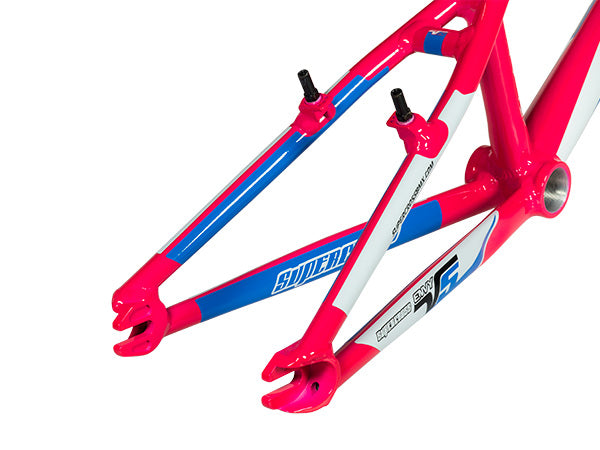 supercross bmx bicycles Supercross Envy V5 BMX Race Frame-Neon Pink at J&R Bicycles – J&R Bicycles, Inc