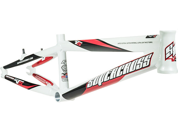 Supercross Envy V5 BMX Race Frame-Pearl White - 1